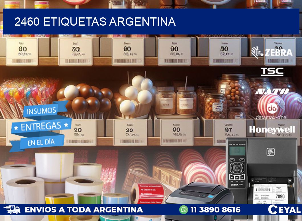 2460 ETIQUETAS ARGENTINA