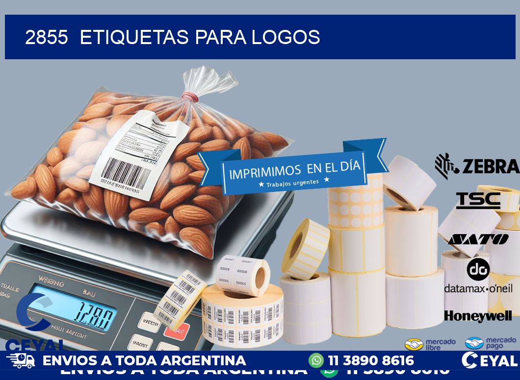 2855  ETIQUETAS PARA LOGOS