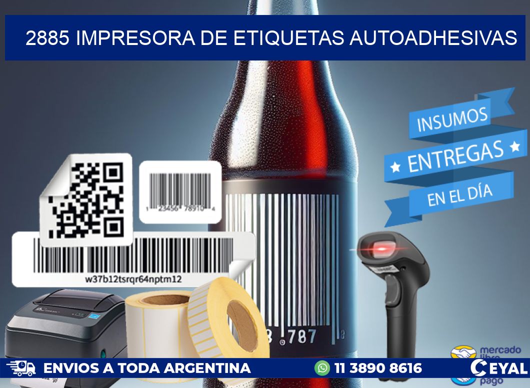 2885 IMPRESORA DE ETIQUETAS AUTOADHESIVAS