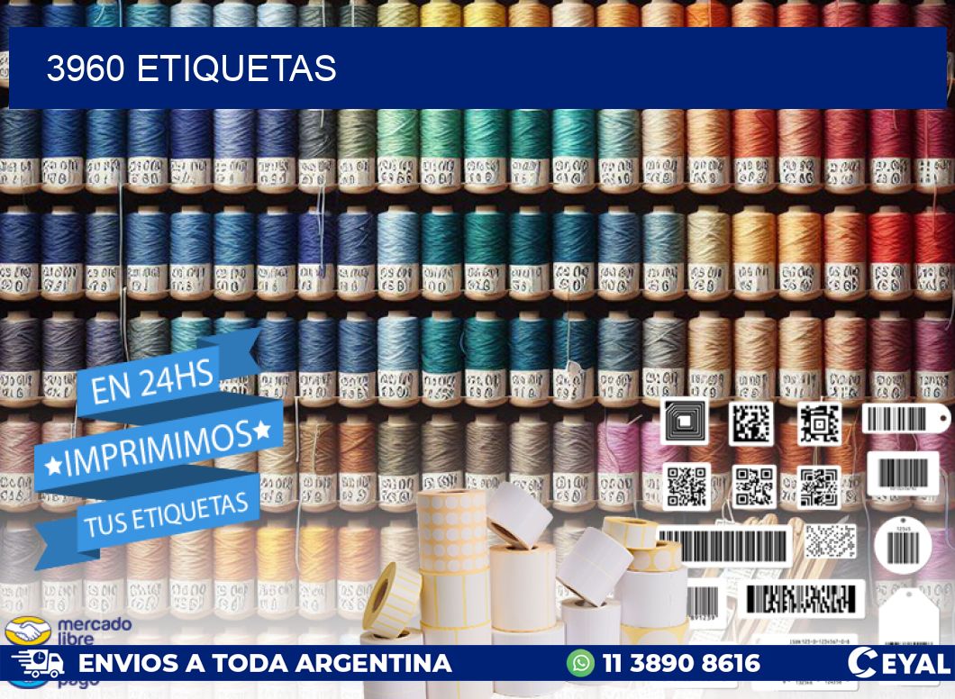 3960 ETIQUETAS