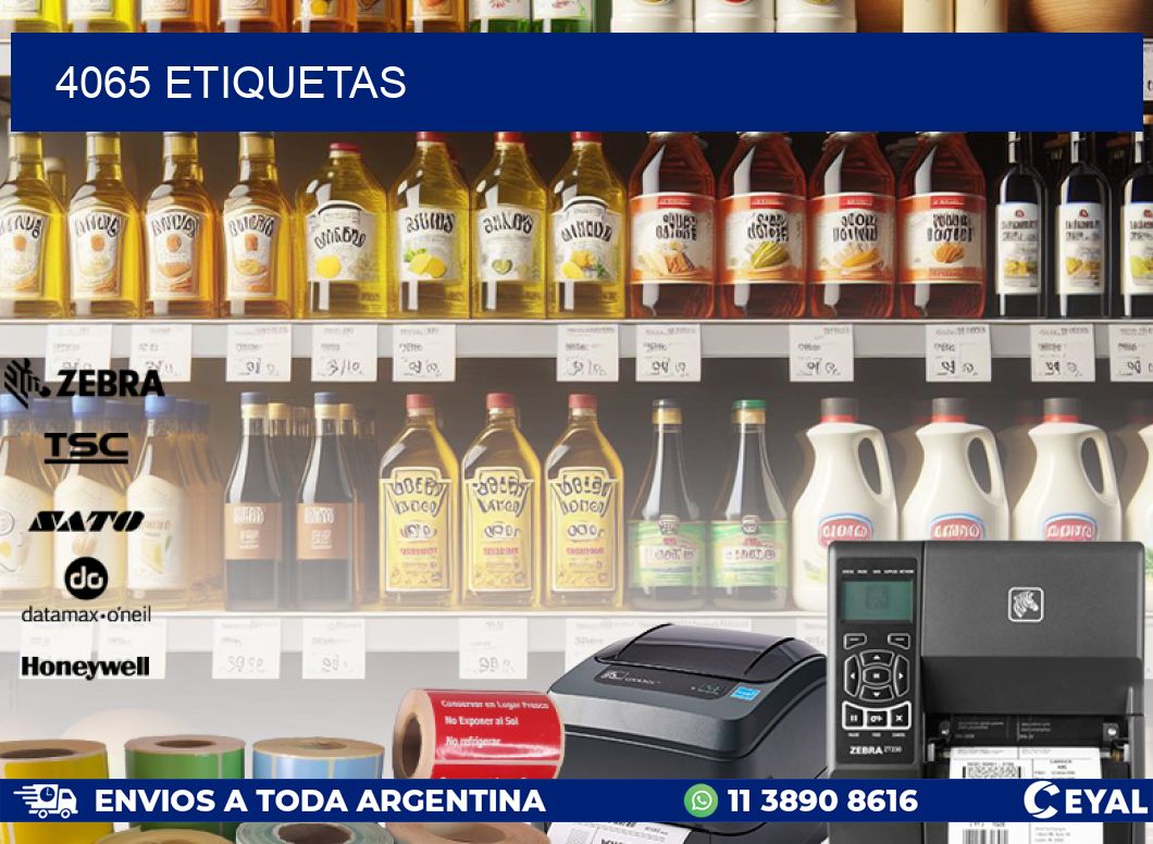 4065 ETIQUETAS