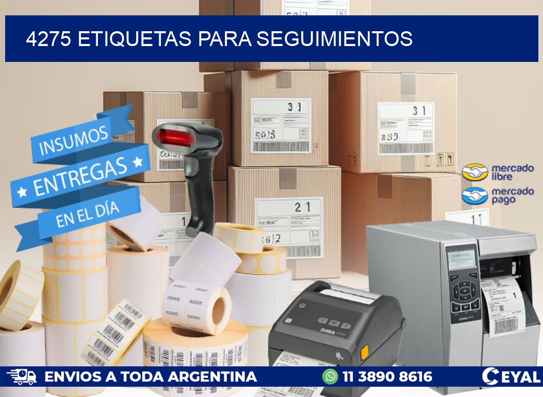 4275 ETIQUETAS PARA SEGUIMIENTOS