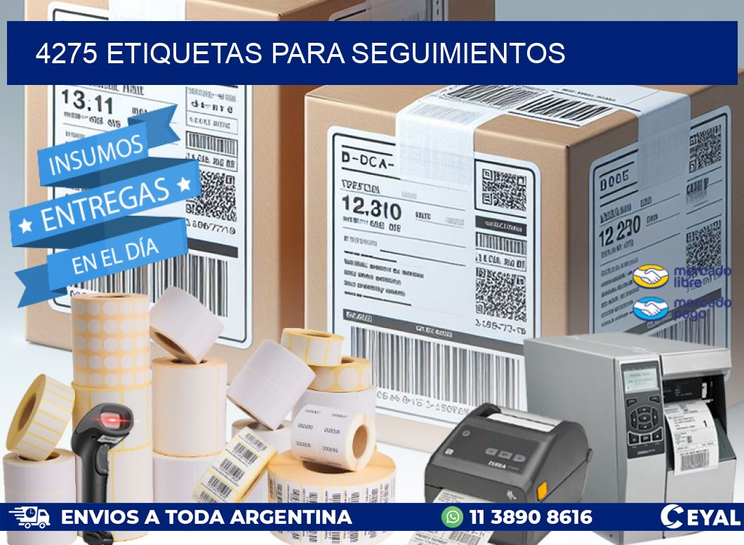 4275 ETIQUETAS PARA SEGUIMIENTOS
