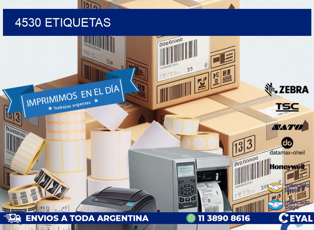 4530 ETIQUETAS