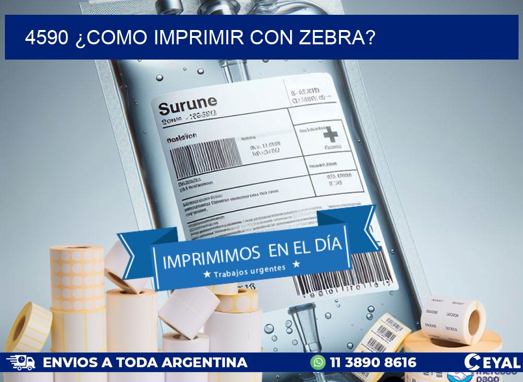 4590 ¿COMO IMPRIMIR CON ZEBRA?