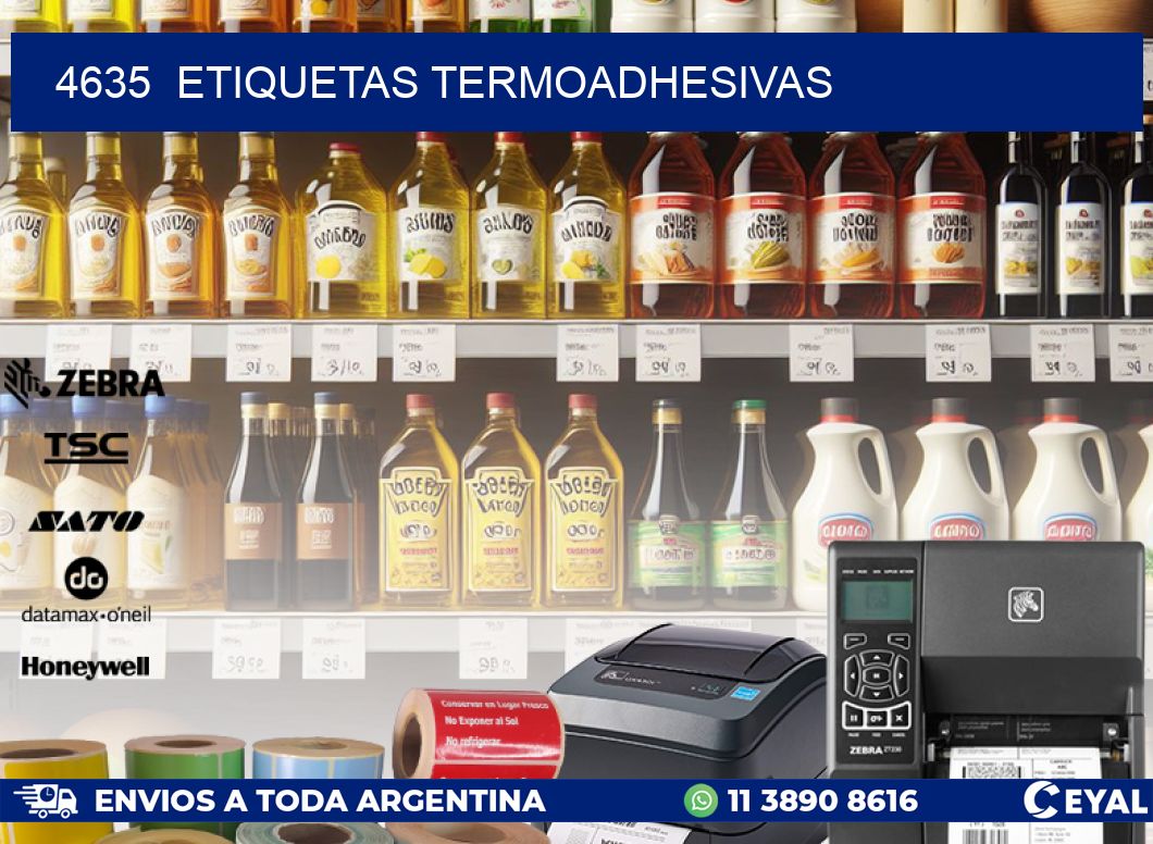 4635  ETIQUETAS TERMOADHESIVAS