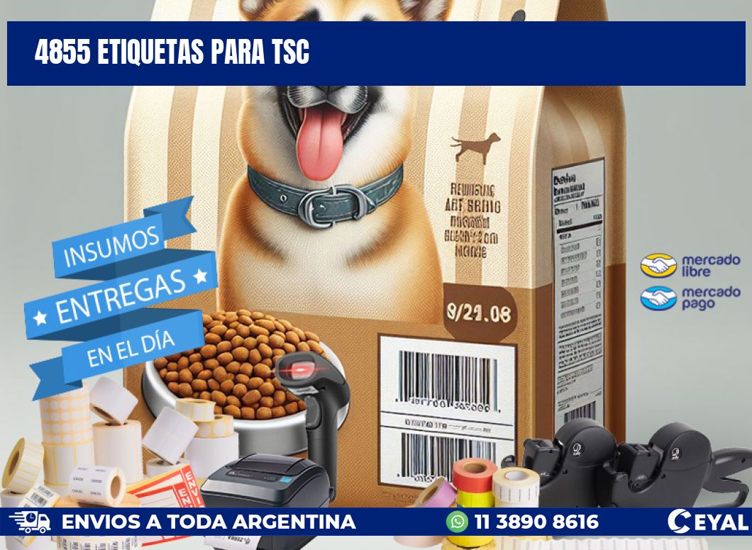 4855 ETIQUETAS PARA TSC