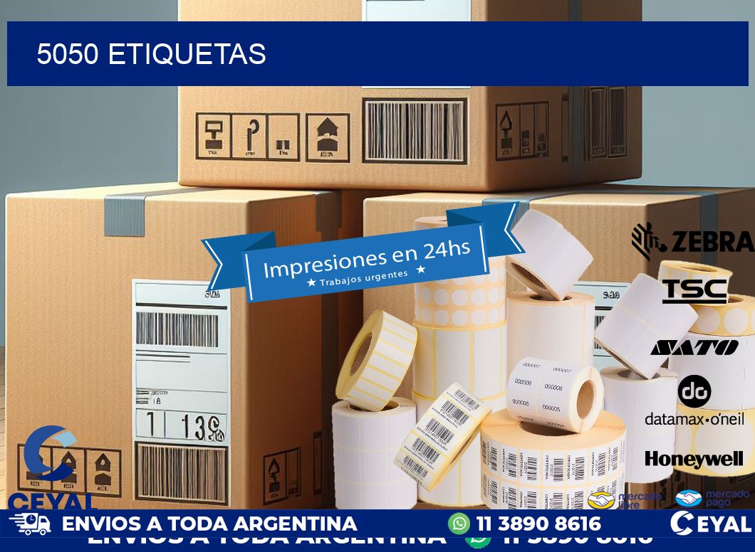 5050 ETIQUETAS