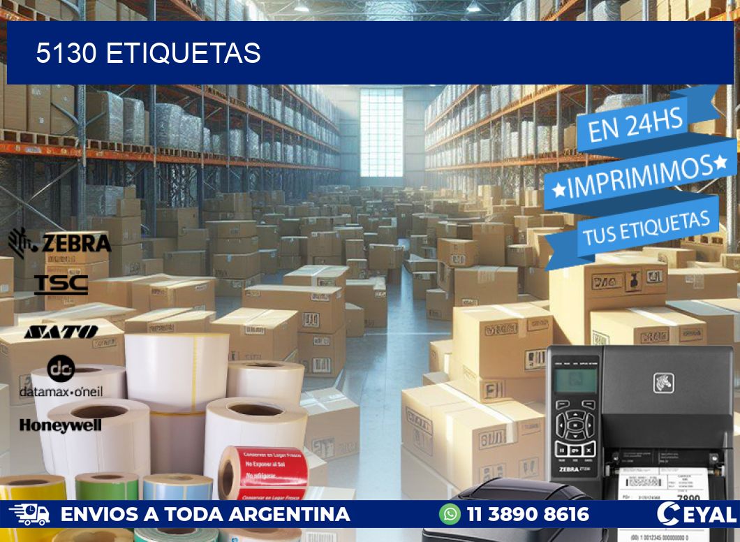 5130 ETIQUETAS