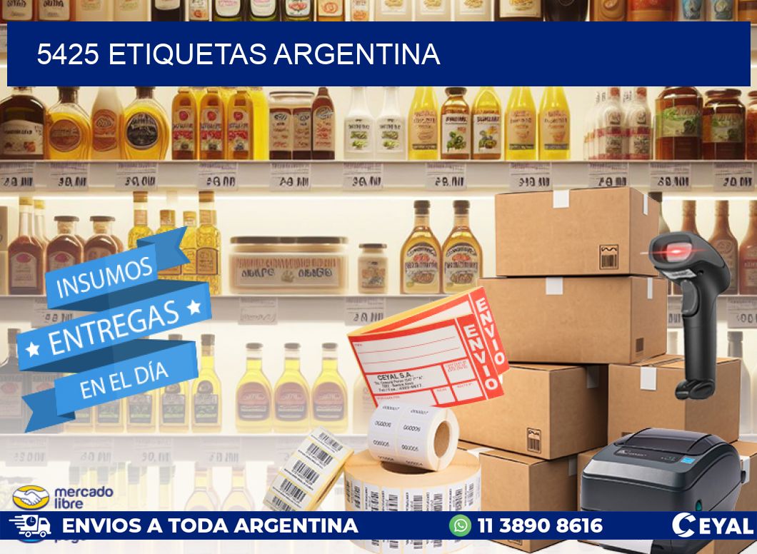 5425 ETIQUETAS ARGENTINA