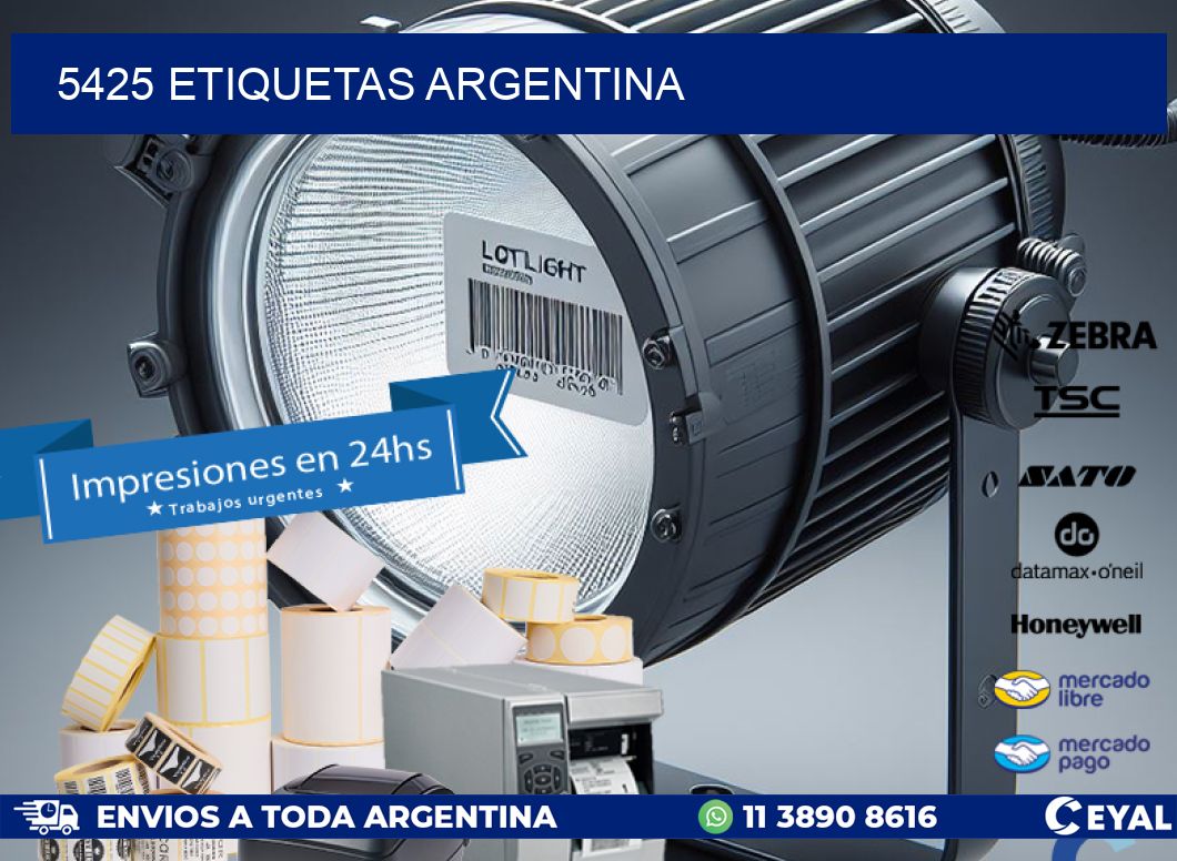 5425 ETIQUETAS ARGENTINA