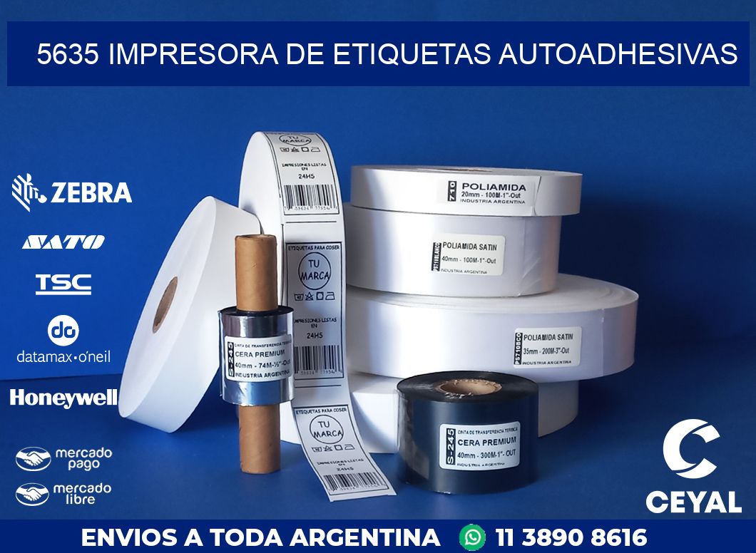 5635 IMPRESORA DE ETIQUETAS AUTOADHESIVAS
