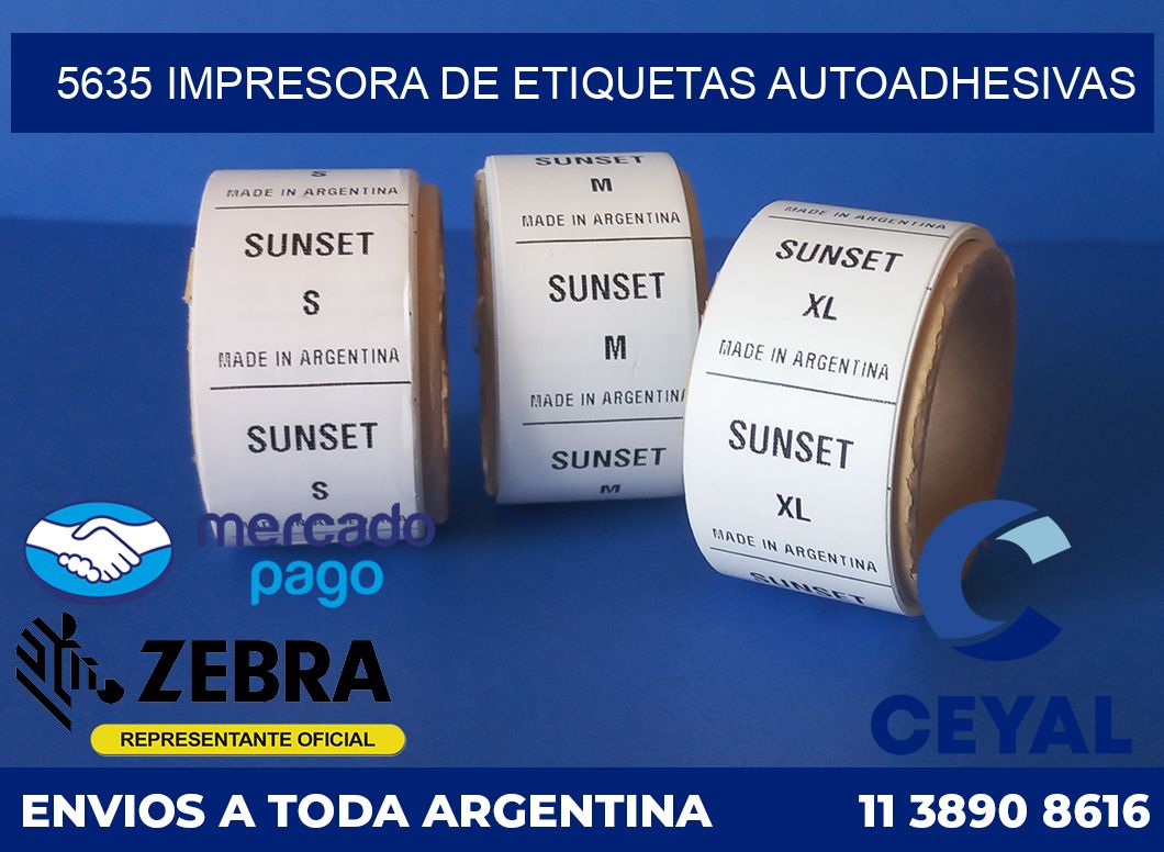 5635 IMPRESORA DE ETIQUETAS AUTOADHESIVAS