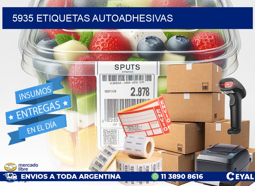 5935 ETIQUETAS AUTOADHESIVAS