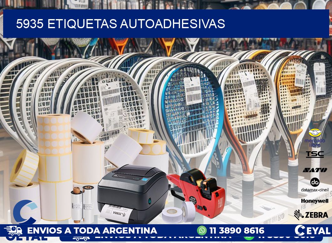 5935 ETIQUETAS AUTOADHESIVAS