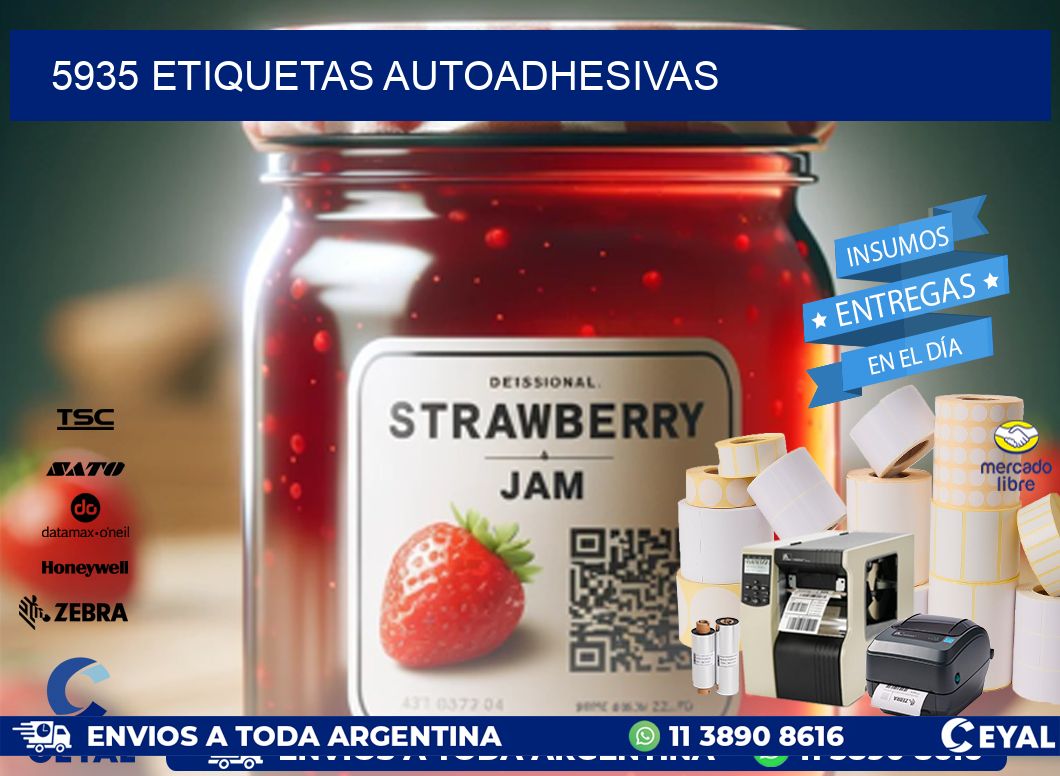 5935 ETIQUETAS AUTOADHESIVAS