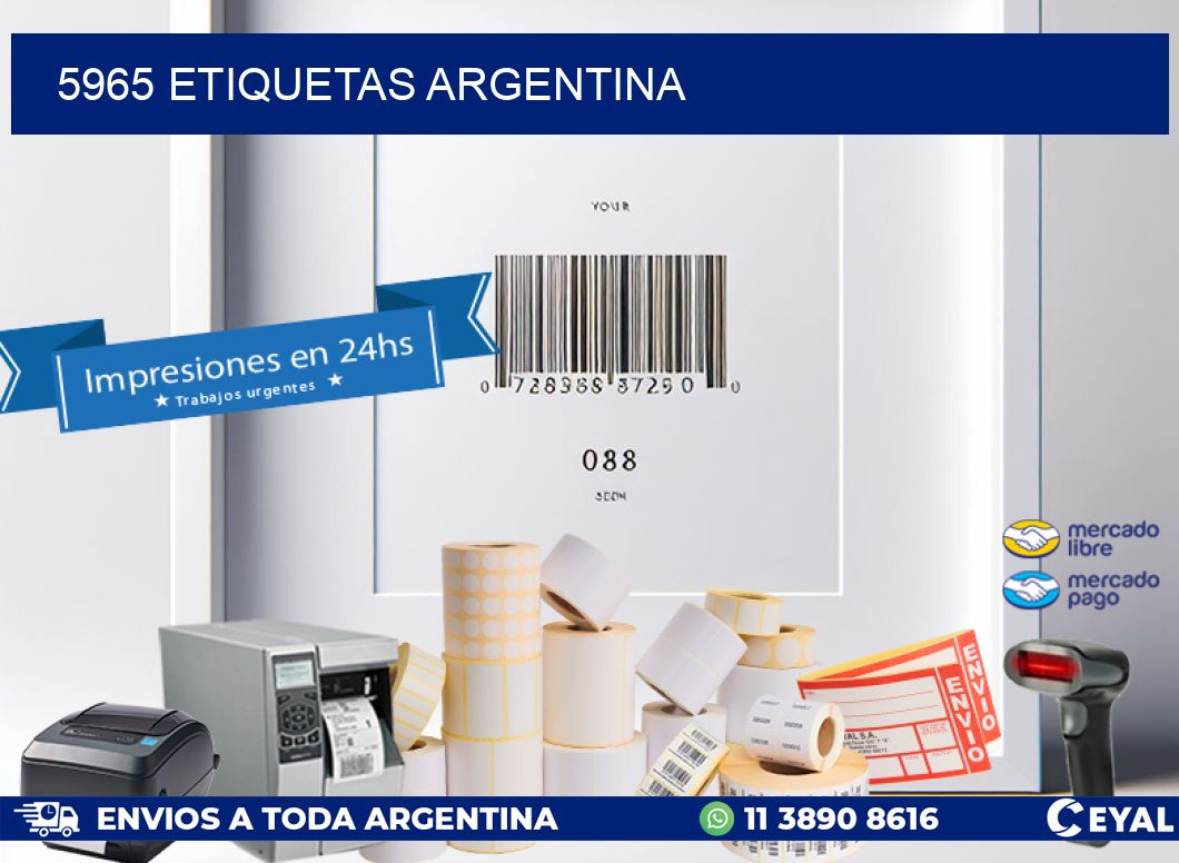 5965 ETIQUETAS ARGENTINA
