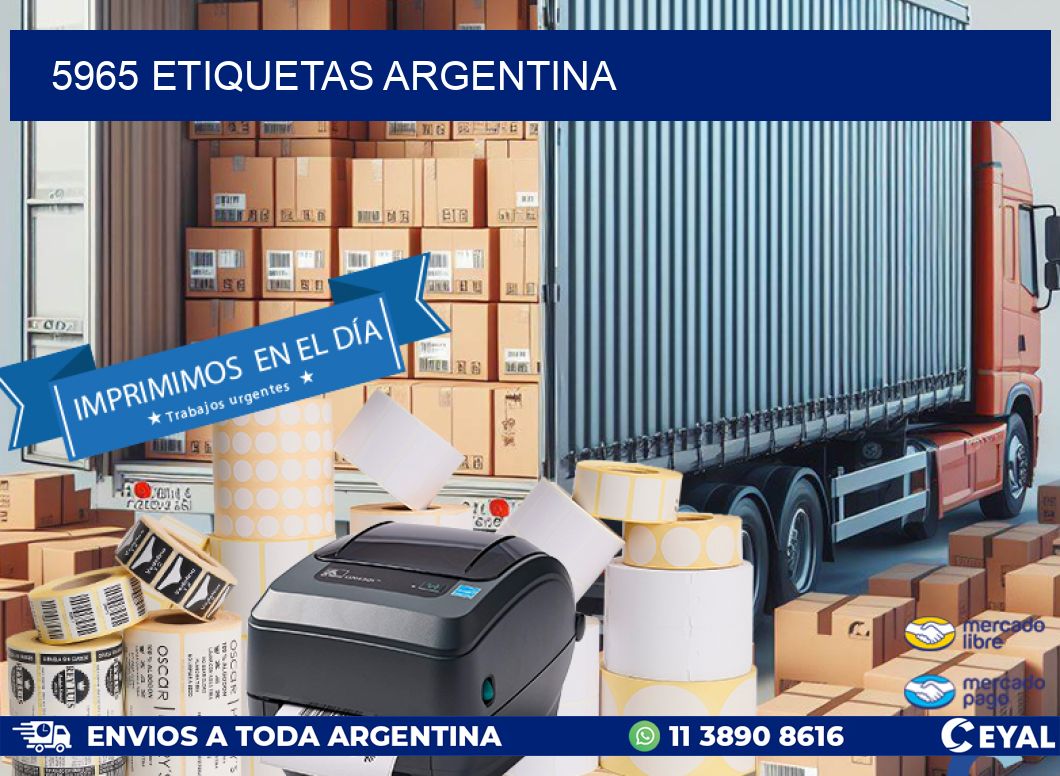 5965 ETIQUETAS ARGENTINA
