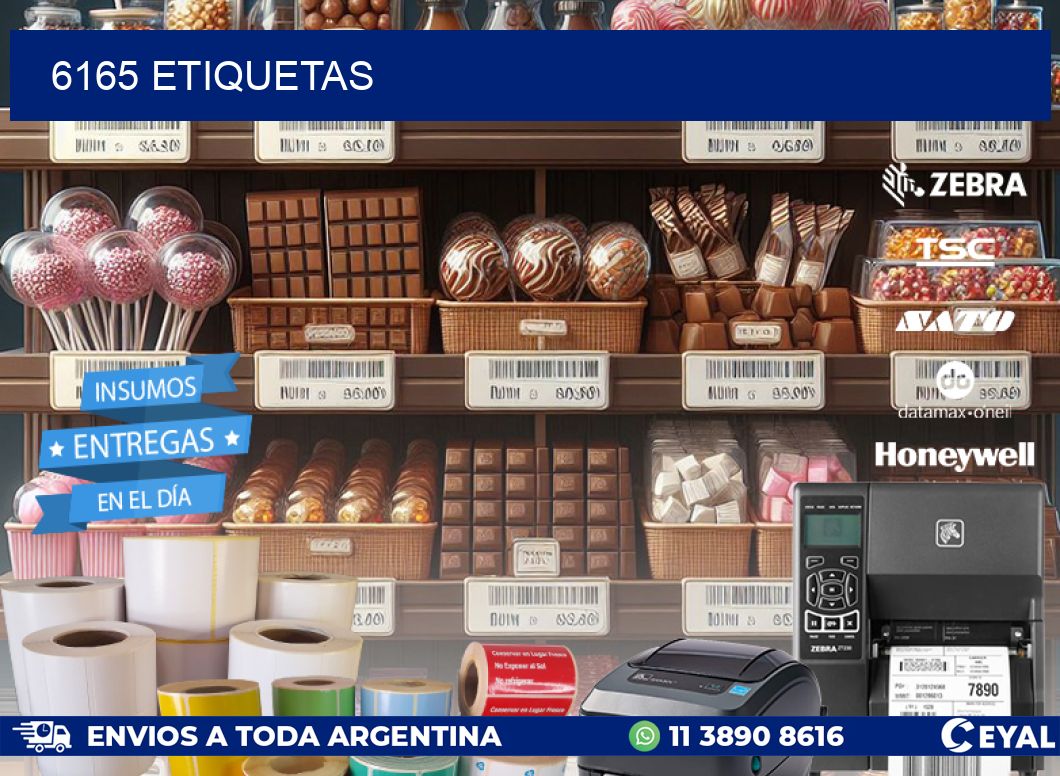 6165 ETIQUETAS