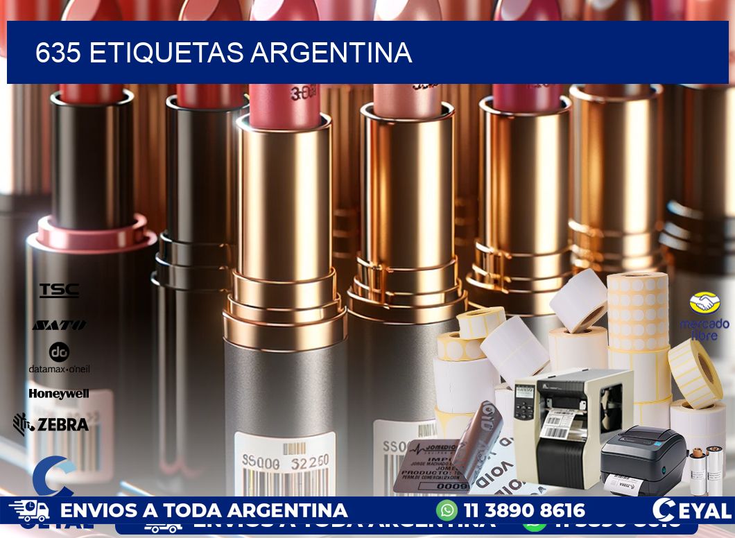 635 ETIQUETAS ARGENTINA