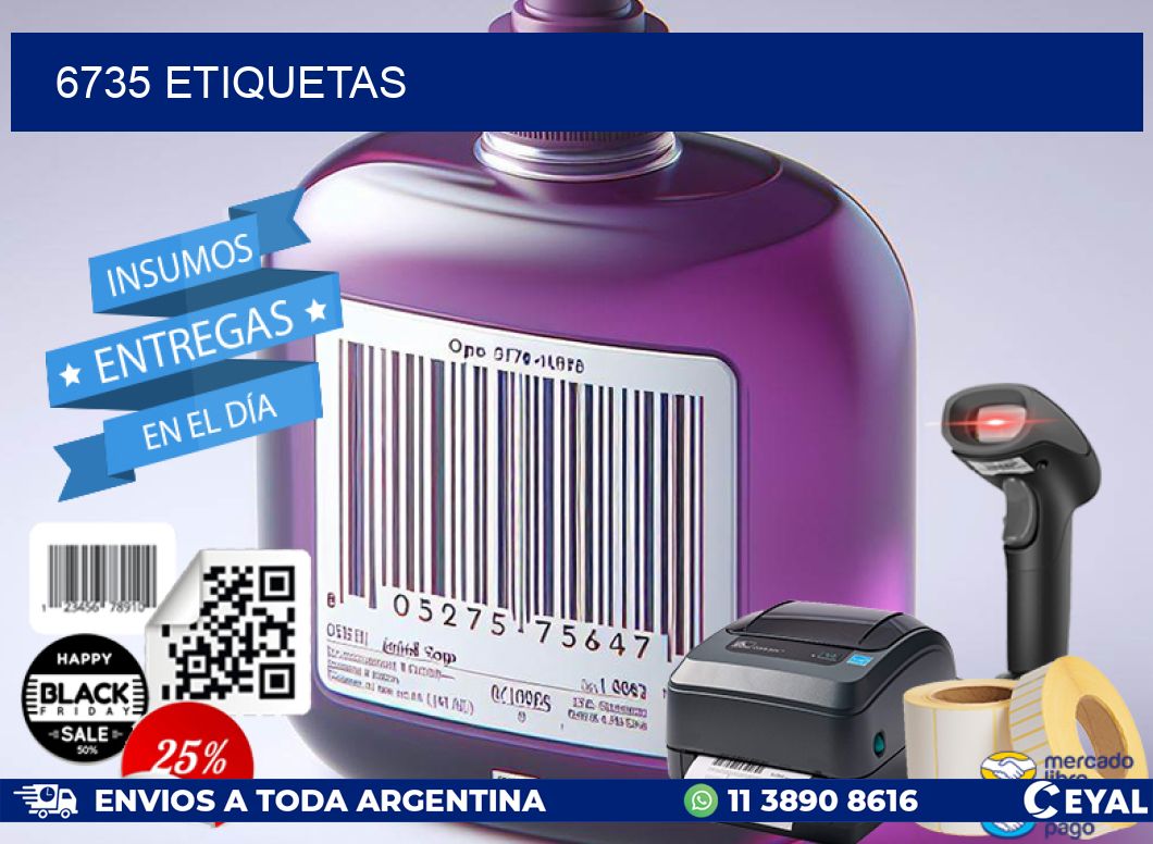 6735 ETIQUETAS