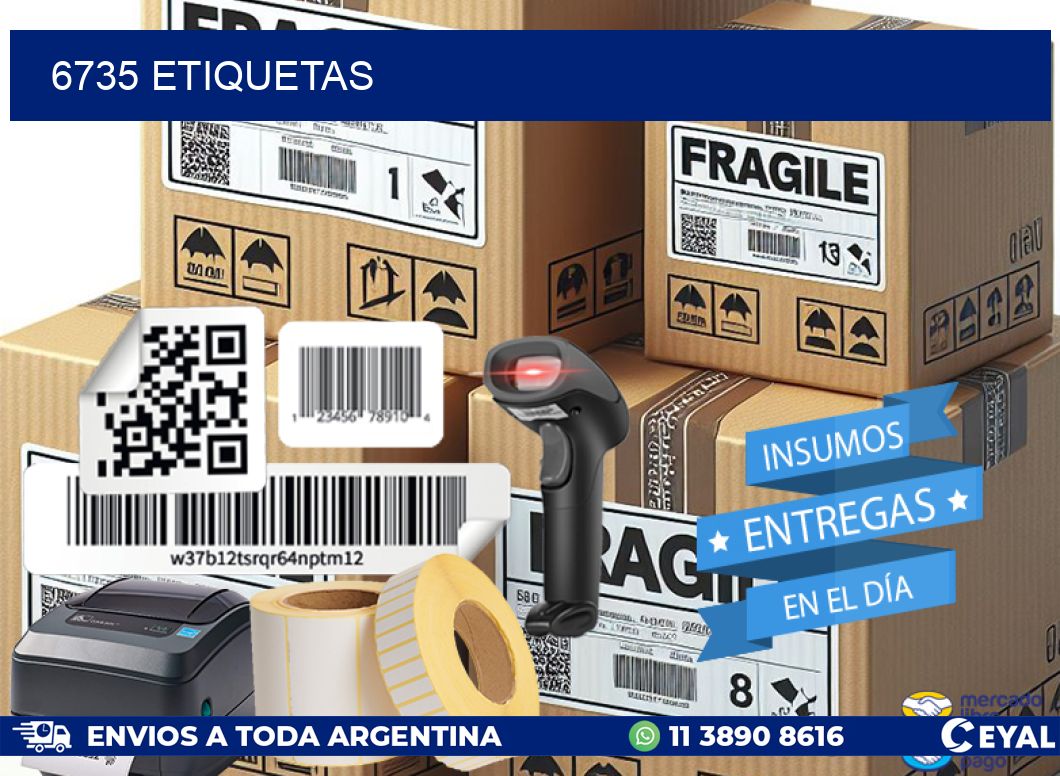 6735 ETIQUETAS