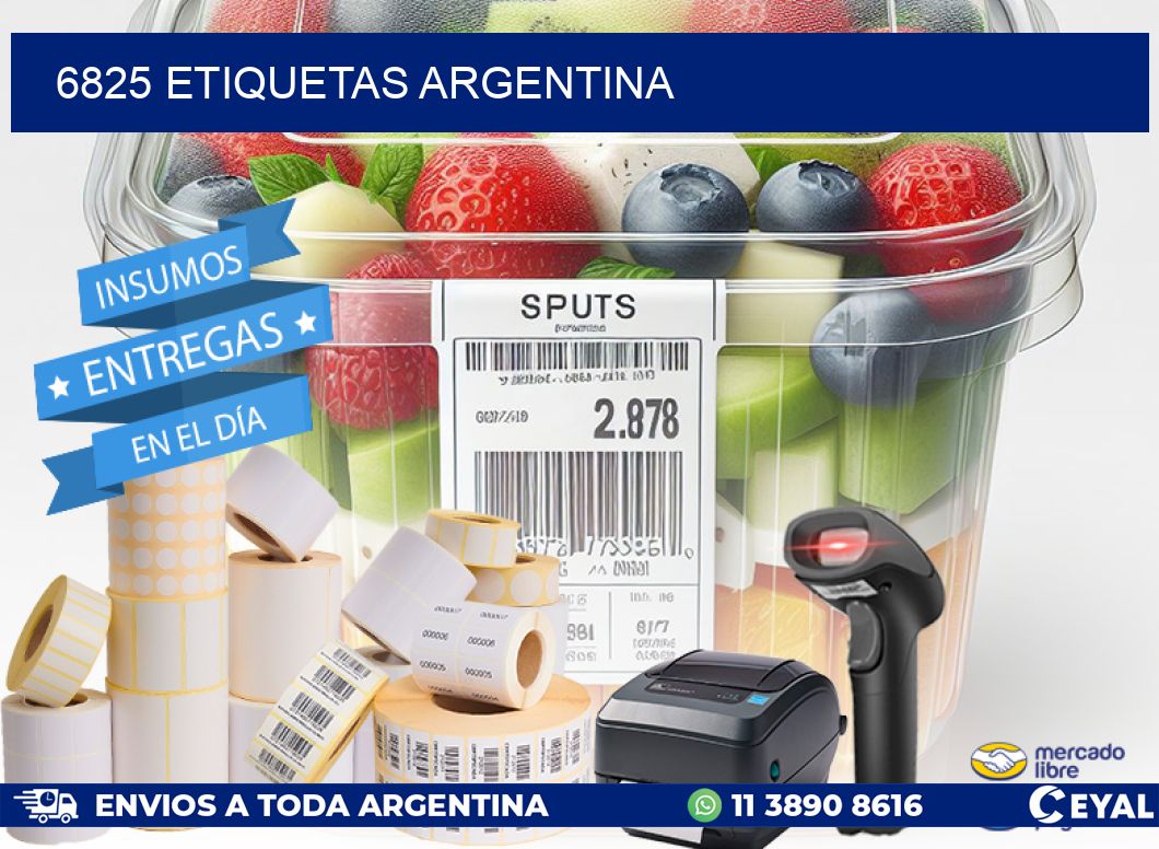 6825 ETIQUETAS ARGENTINA