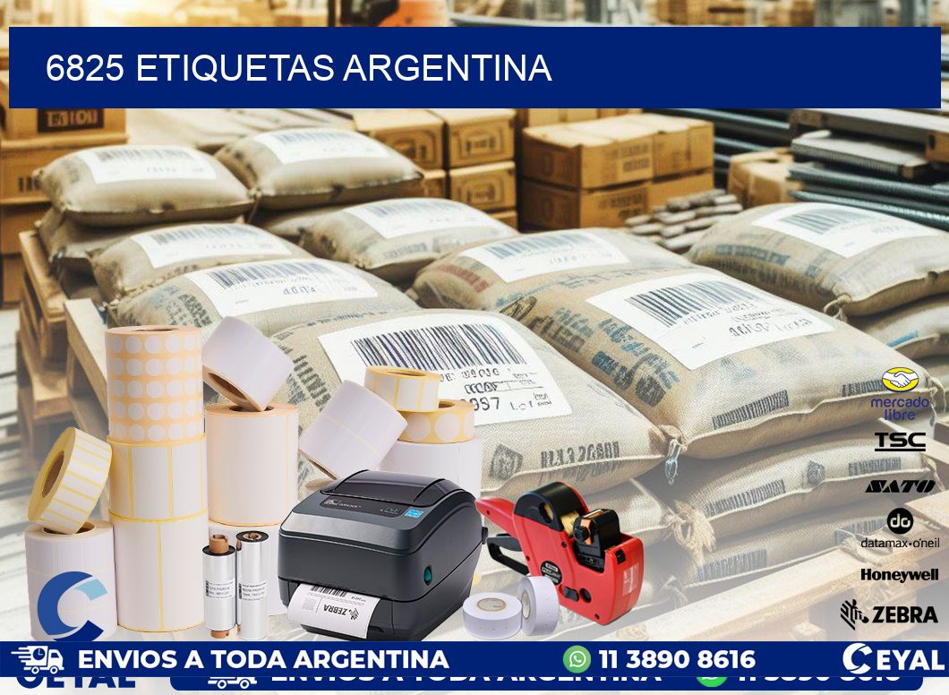 6825 ETIQUETAS ARGENTINA