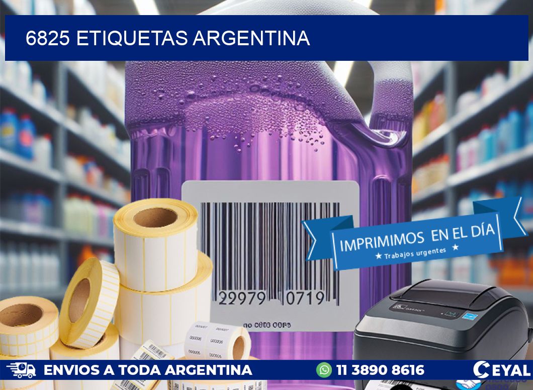 6825 ETIQUETAS ARGENTINA