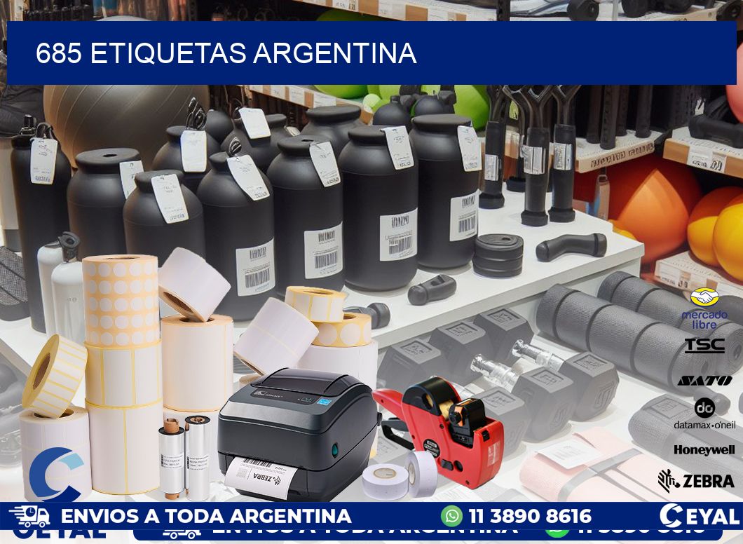 685 ETIQUETAS ARGENTINA