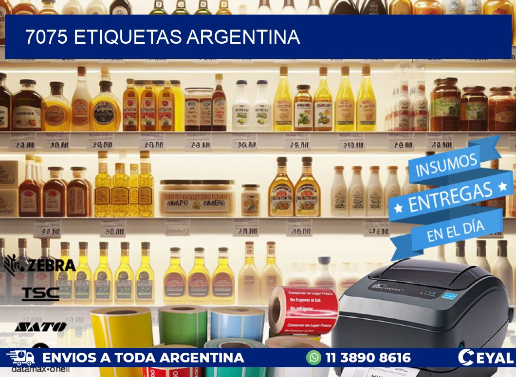7075 ETIQUETAS ARGENTINA