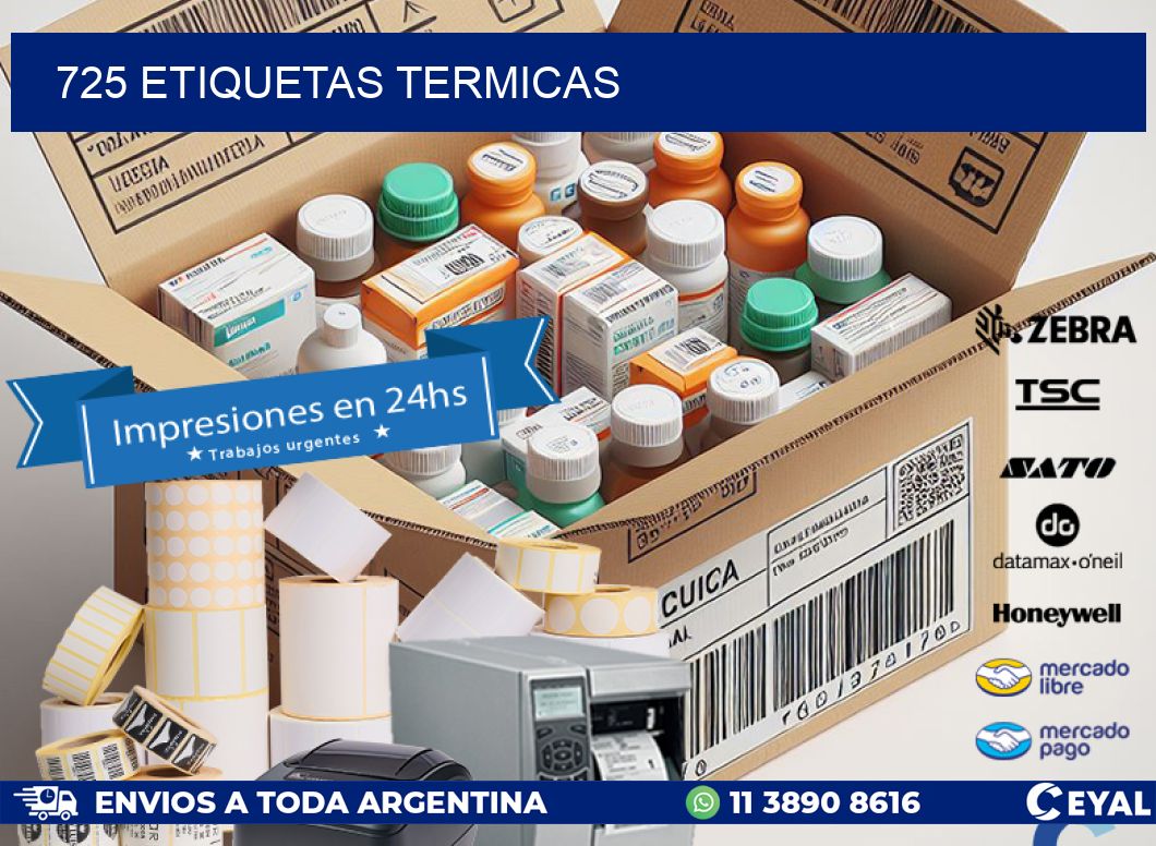 725 ETIQUETAS TERMICAS