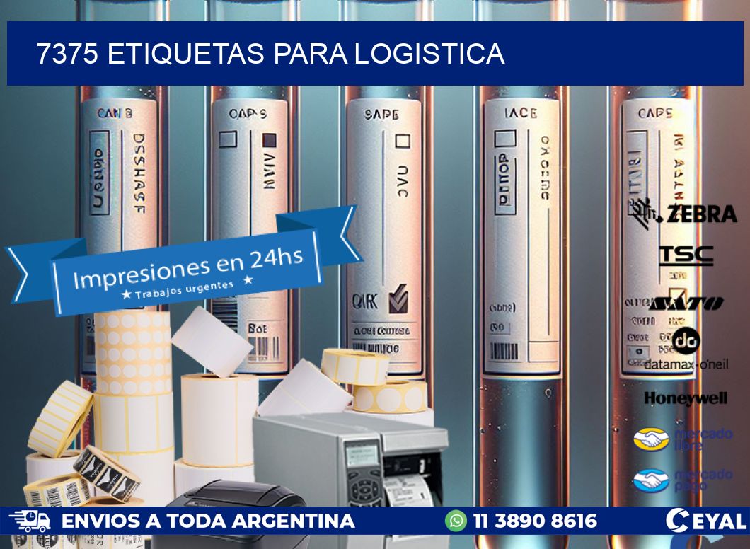 7375 ETIQUETAS PARA LOGISTICA