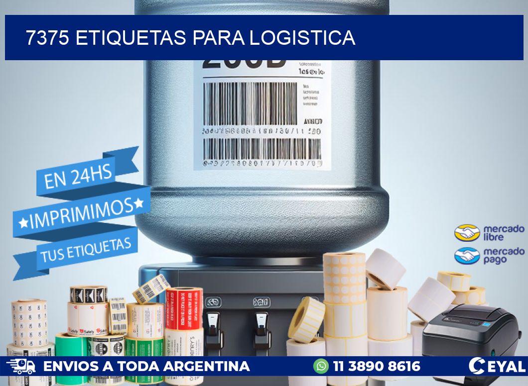 7375 ETIQUETAS PARA LOGISTICA