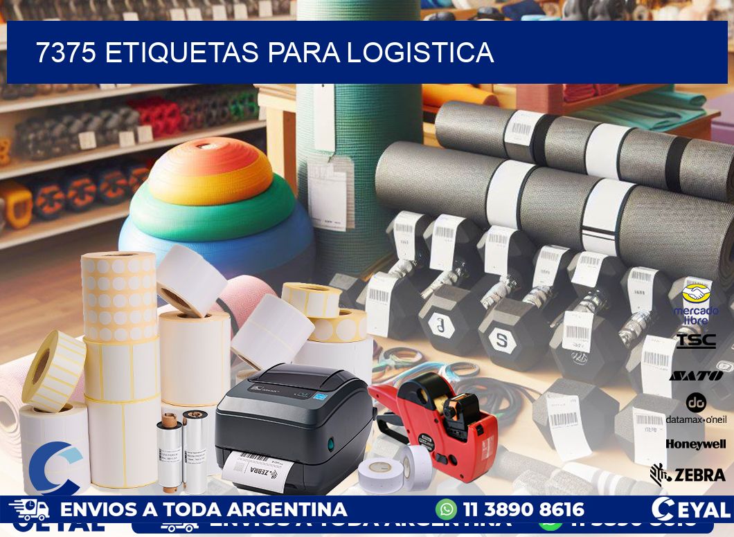 7375 ETIQUETAS PARA LOGISTICA