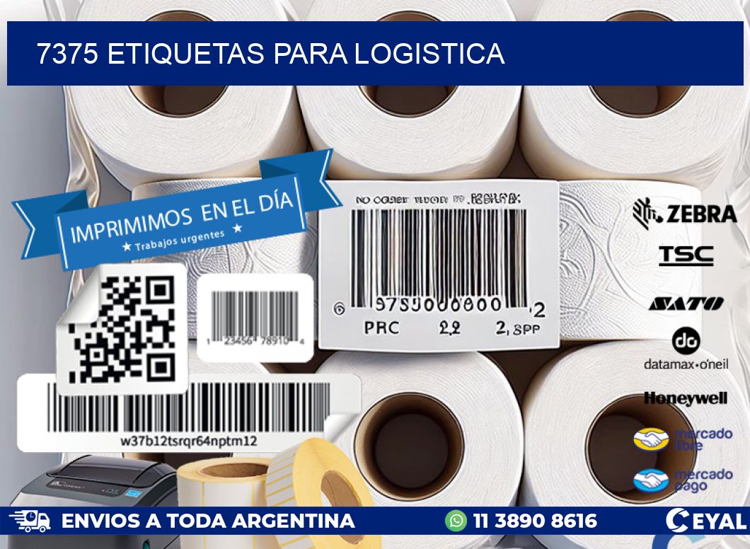 7375 ETIQUETAS PARA LOGISTICA