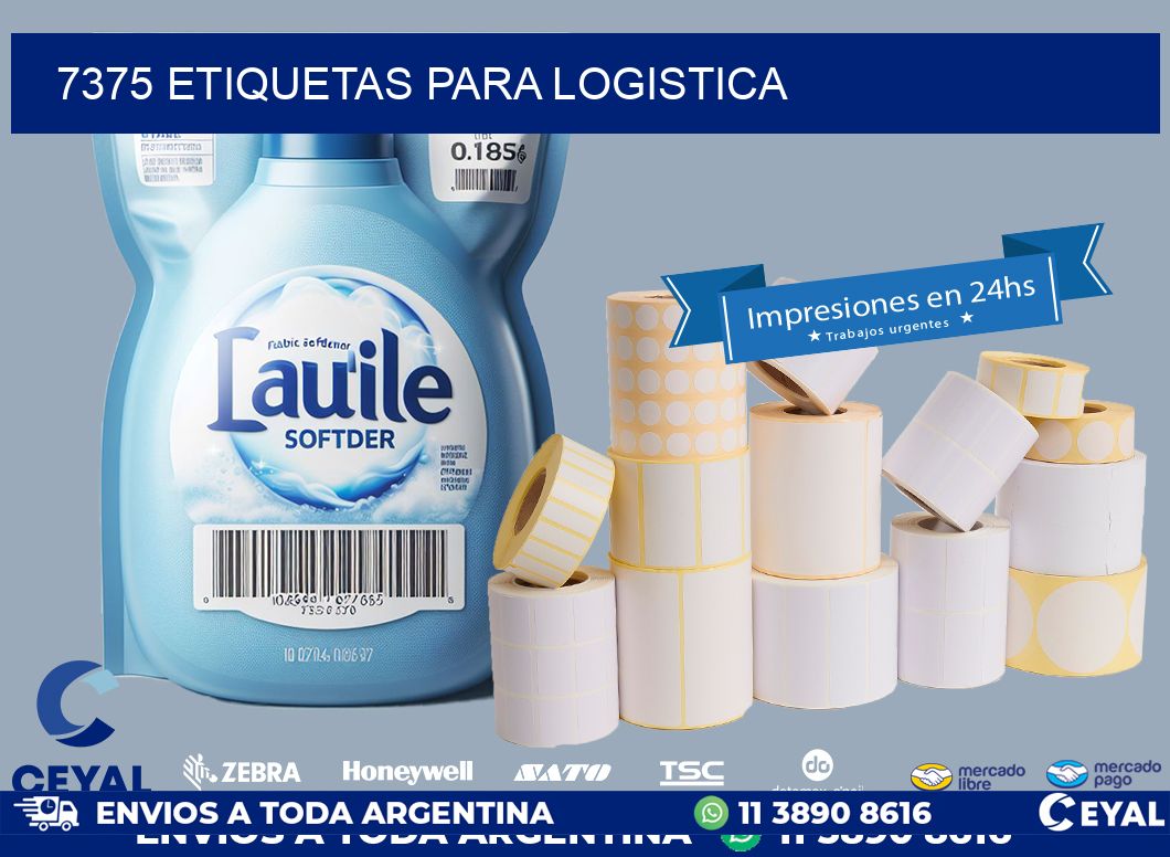 7375 ETIQUETAS PARA LOGISTICA