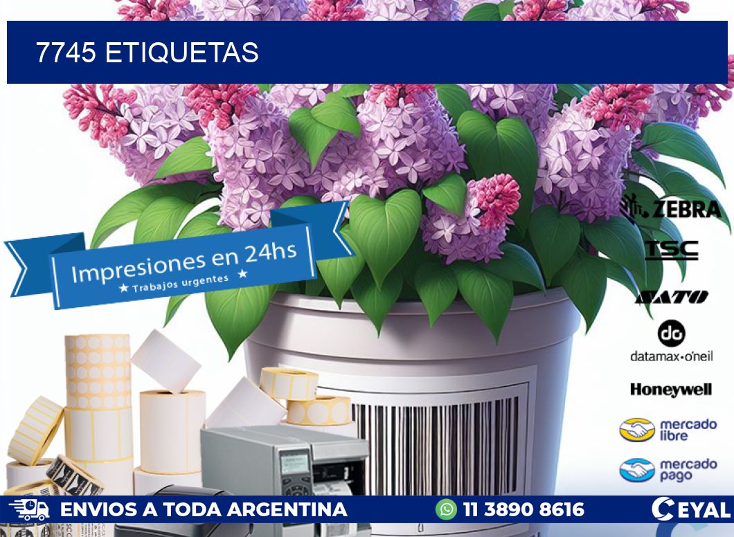 7745 ETIQUETAS