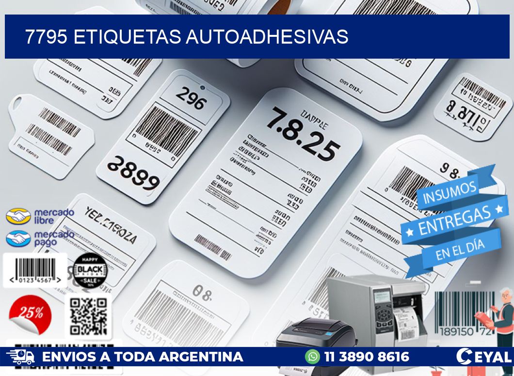7795 ETIQUETAS AUTOADHESIVAS