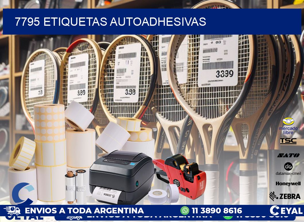 7795 ETIQUETAS AUTOADHESIVAS
