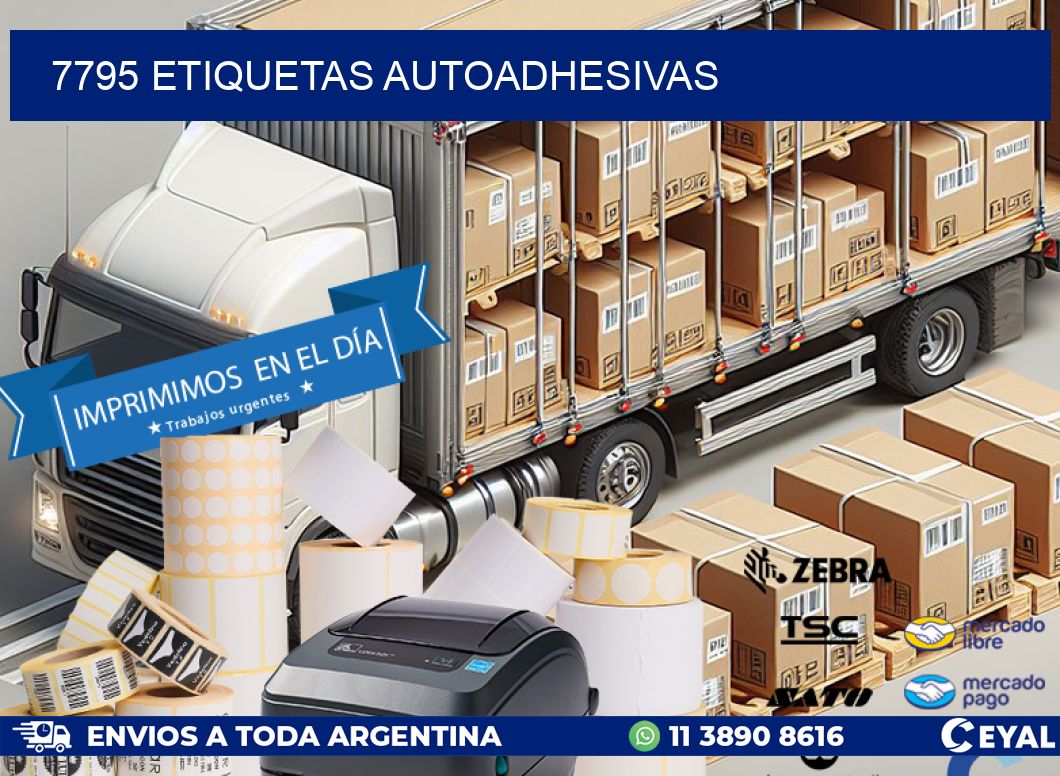 7795 ETIQUETAS AUTOADHESIVAS