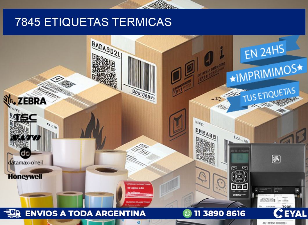 7845 ETIQUETAS TERMICAS