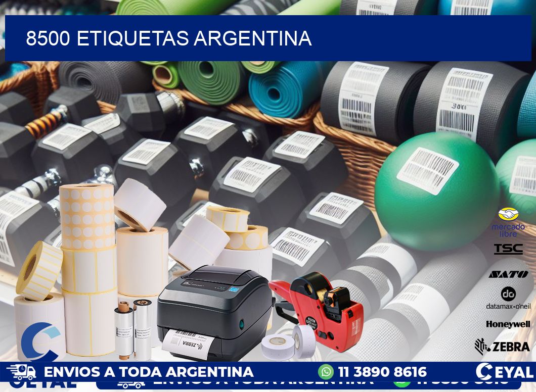 8500 ETIQUETAS ARGENTINA