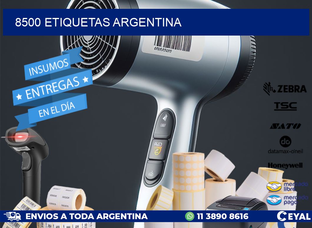 8500 ETIQUETAS ARGENTINA