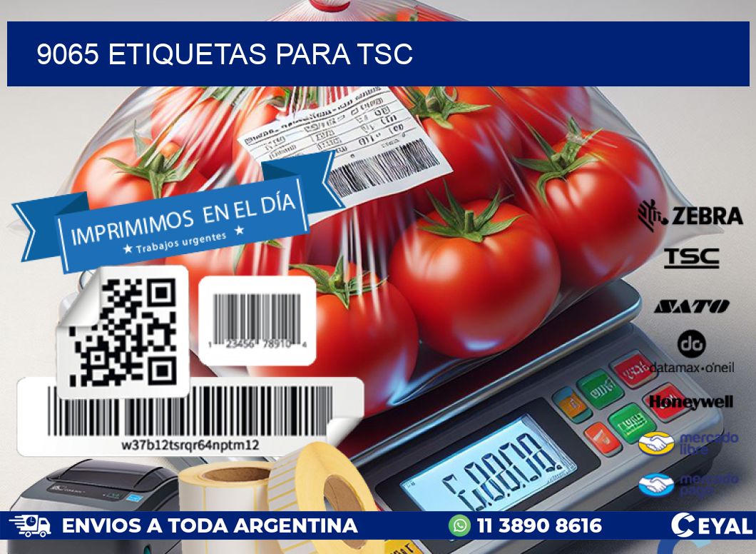 9065 ETIQUETAS PARA TSC