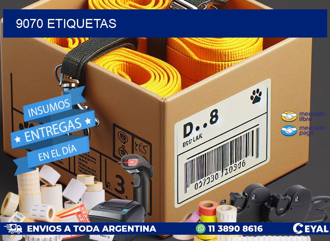 9070 ETIQUETAS