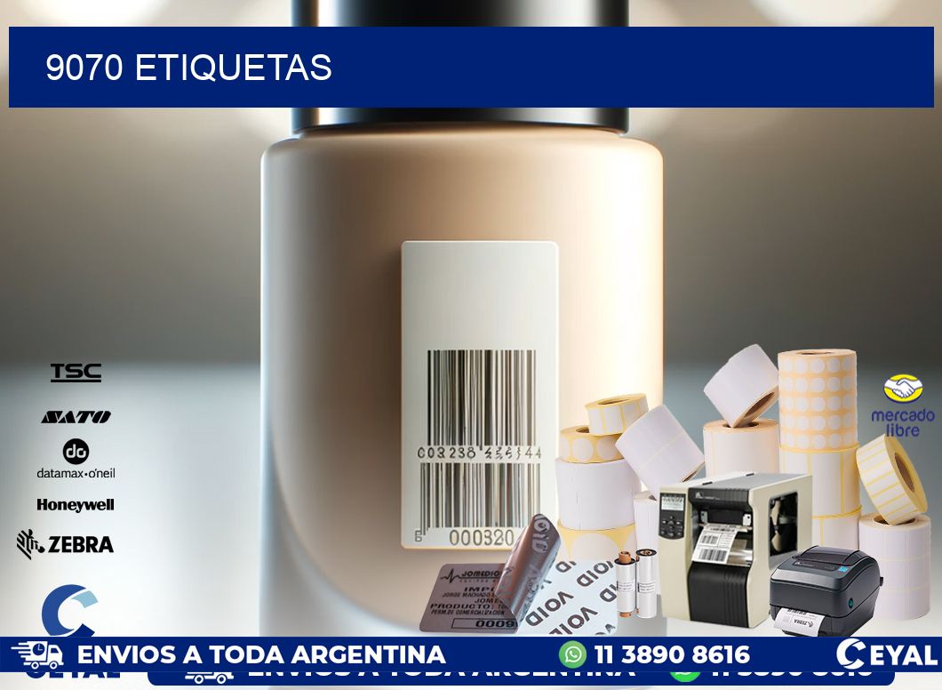 9070 ETIQUETAS
