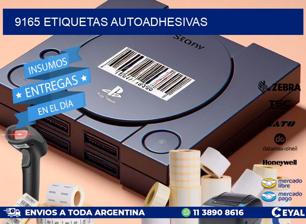 9165 ETIQUETAS AUTOADHESIVAS