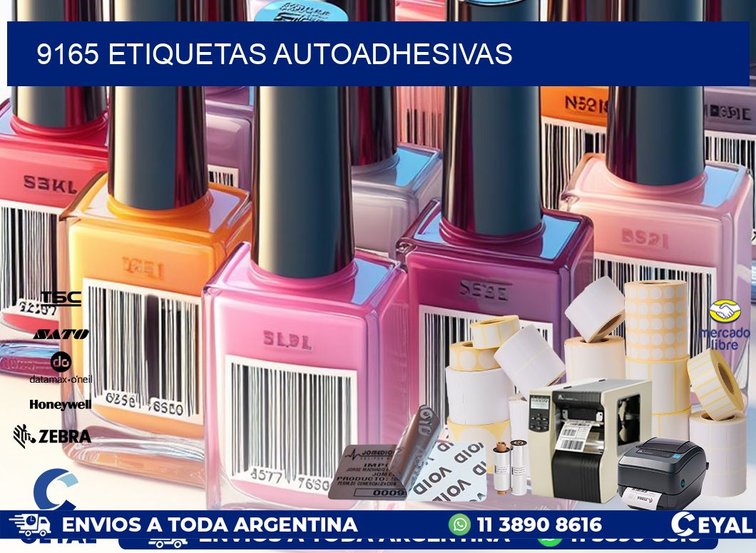 9165 ETIQUETAS AUTOADHESIVAS