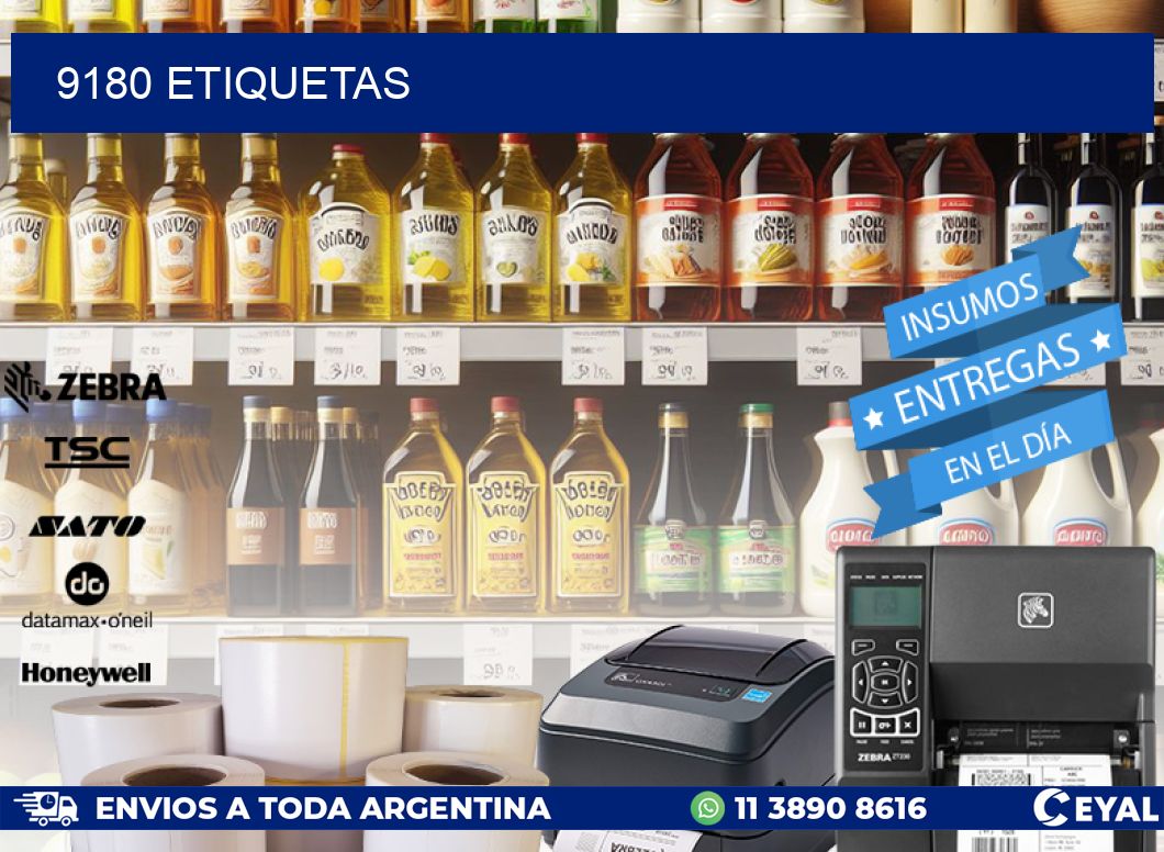 9180 ETIQUETAS